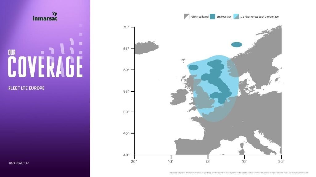Mapa de Cobertura Fleet LTE Europa